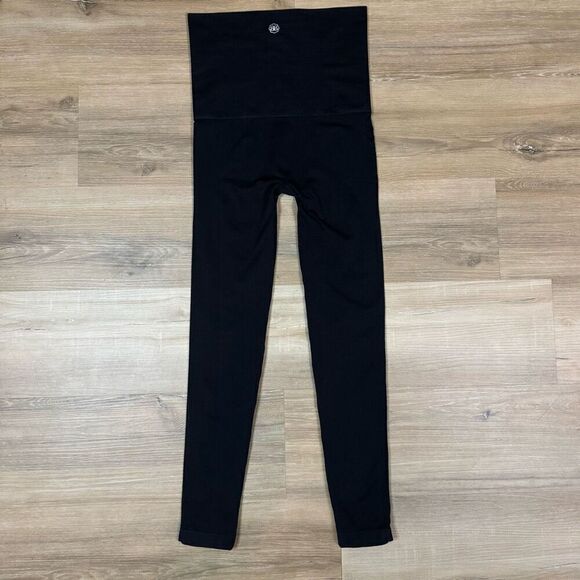 Belly Bandit Women's S Ultra High Waist Leggings Black Maternity Post Partum - Picture 5 of 6